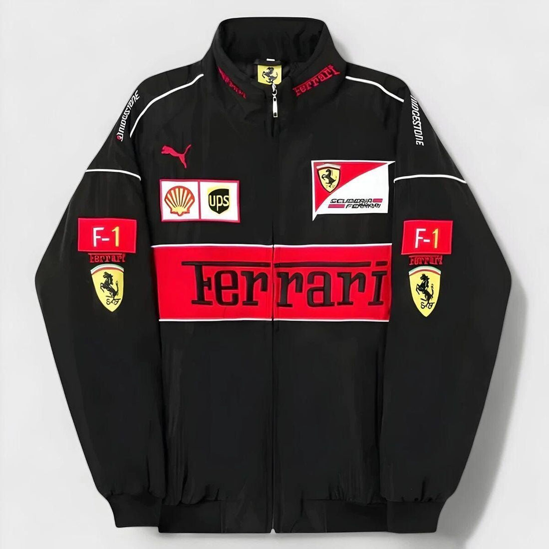 F1 BLACK FLEECE JACKET