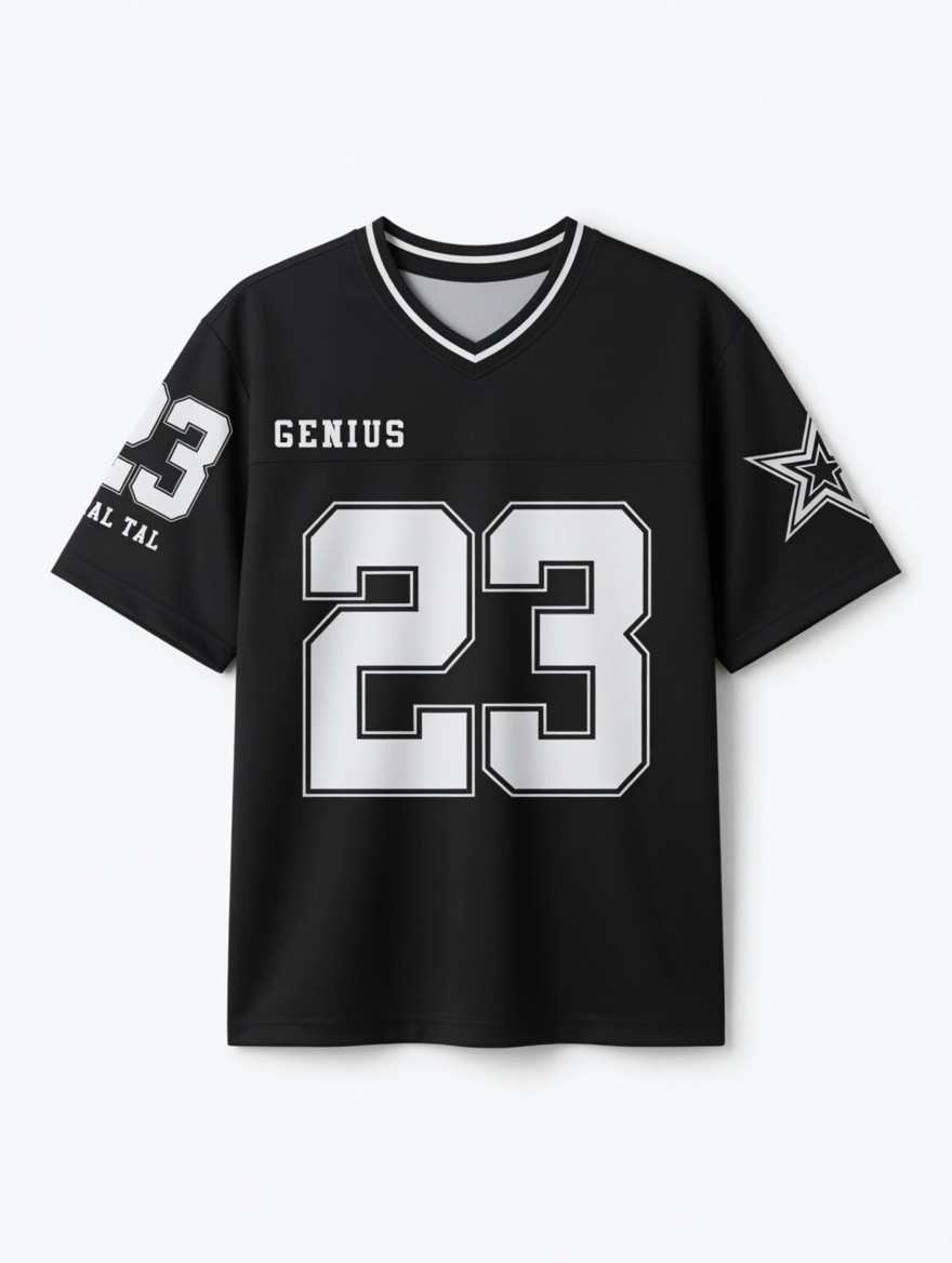 23 GENIUS DOWN SHOULDER TEE