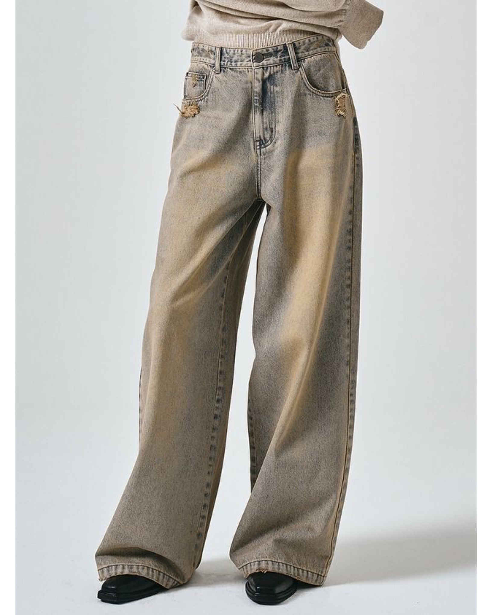 DUSTY SAND WASHED JEAN