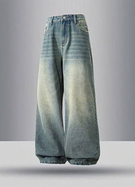 MALASIYAN GREEN WASHED JEANS