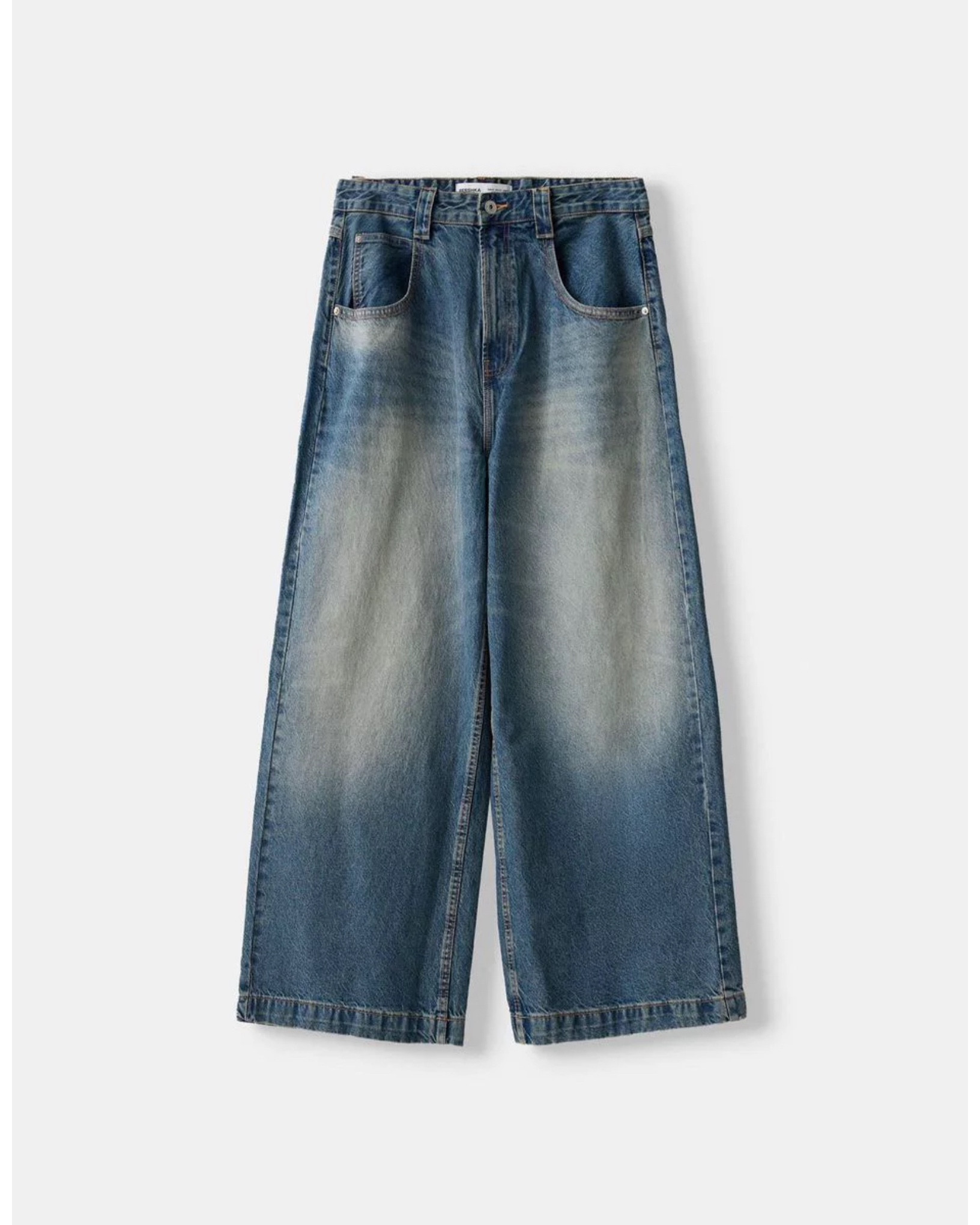 NEAVY WASHED BAGGY JEAN