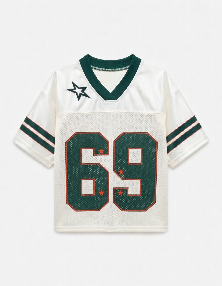 STAR 69 DOWN SHOULDER TEE