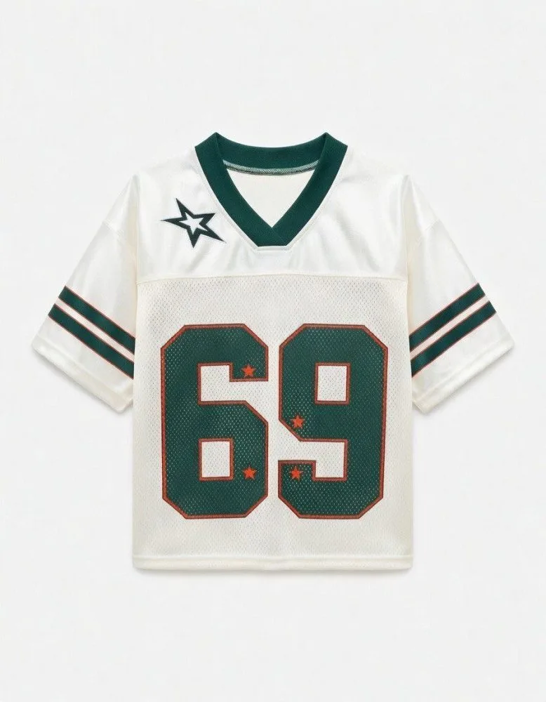 STAR 69 DOWN SHOULDER TEE