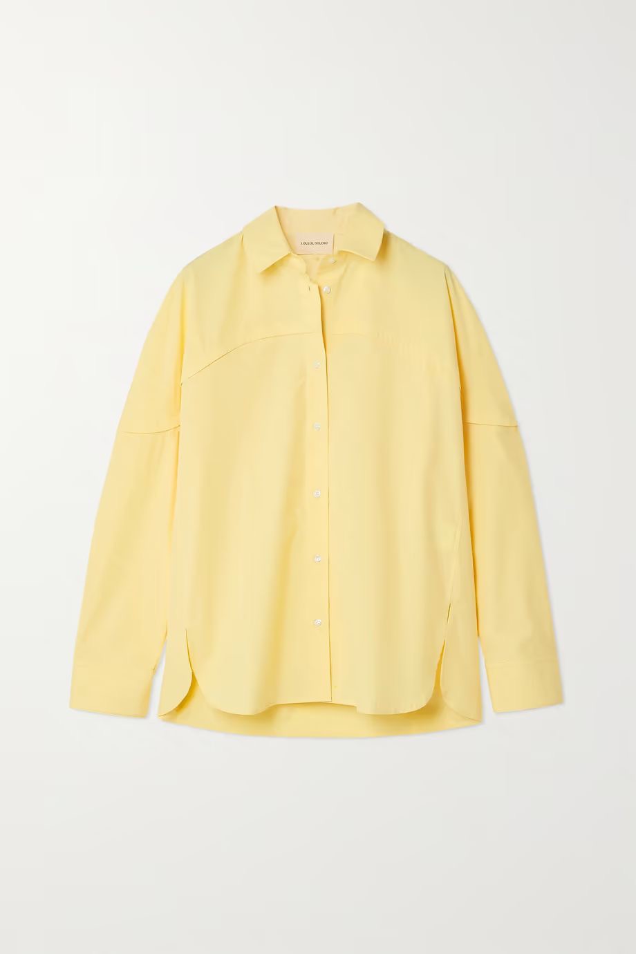 YELLOW BUTTON DOWN SHIRT